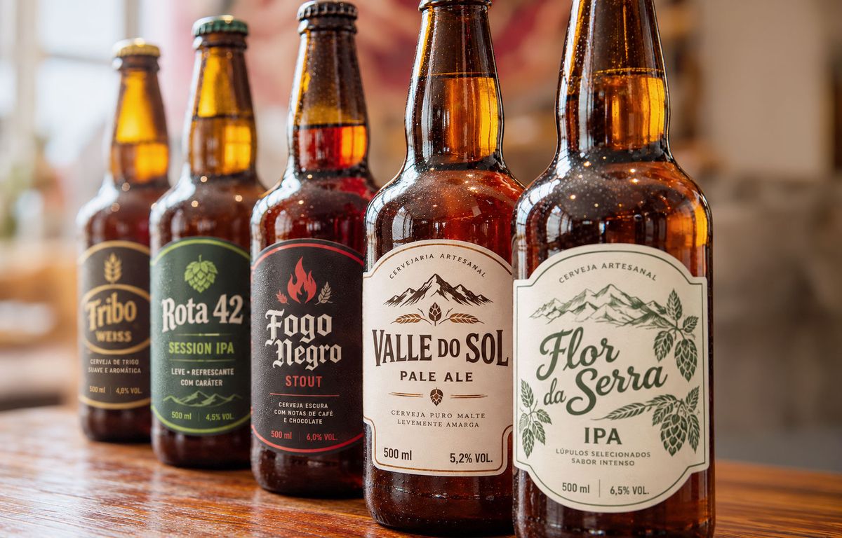 Mercado de Rótulos para Cervejarias