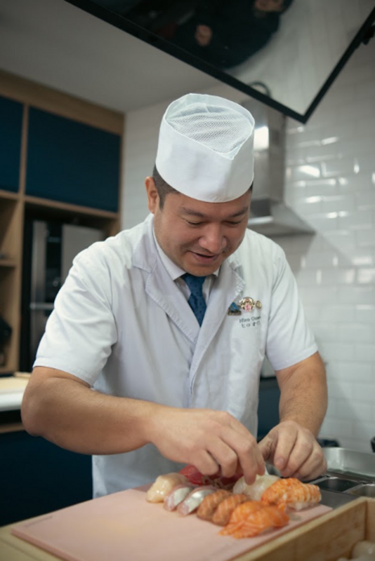 Chef Hiro Ozono.