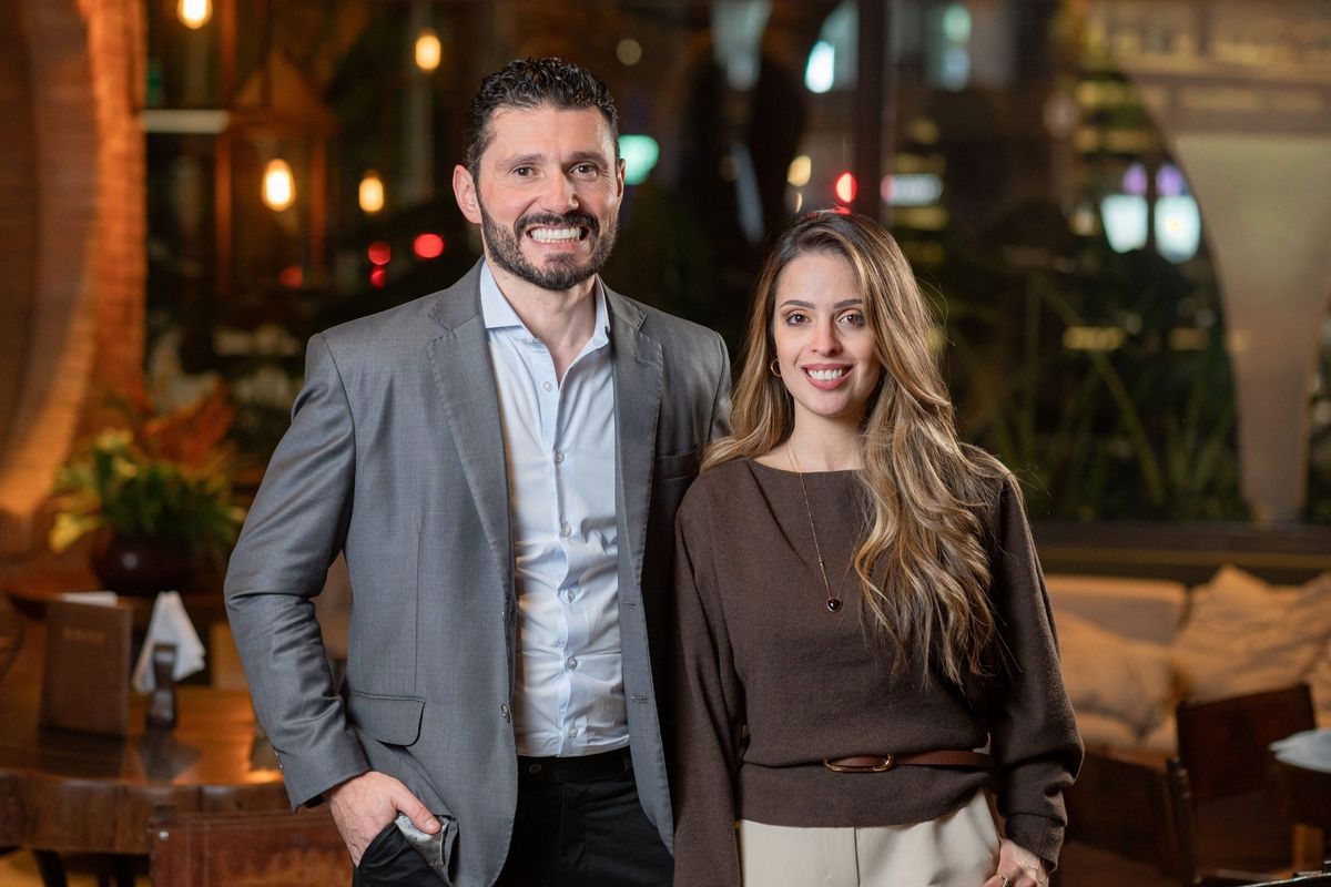 Caio Amante e Letícia Carvalho, CEO e COO Dataside