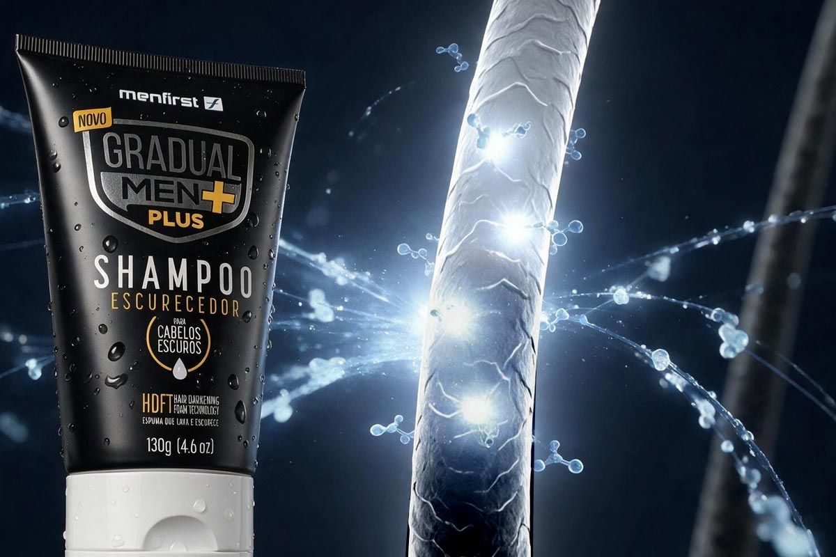 tecnologias é a HDFT (Hair Darkening Foam Technology)