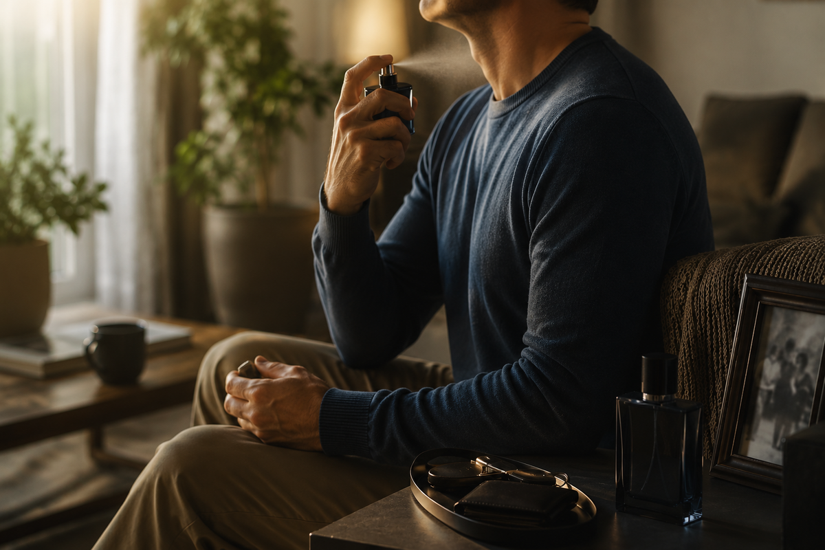 Perfume masculino ganha força como presente no Dia dos Pais