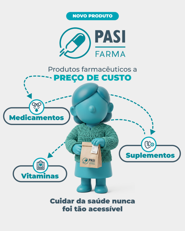 PASI Farma dá acesso a produtos de farmácia a preço de custo